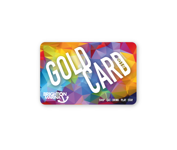 brighton marina Gold Card